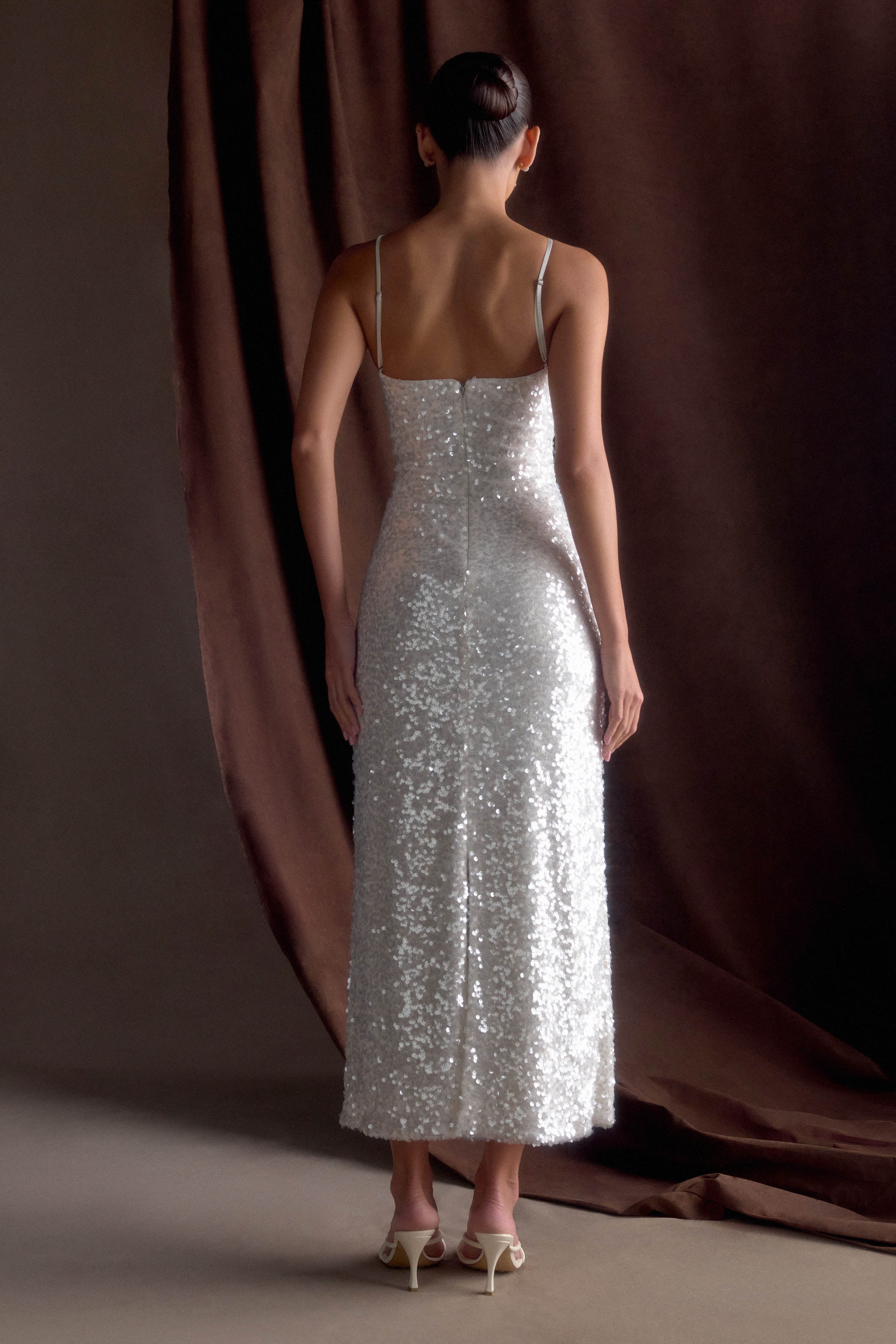 Sequin Maxi Dress