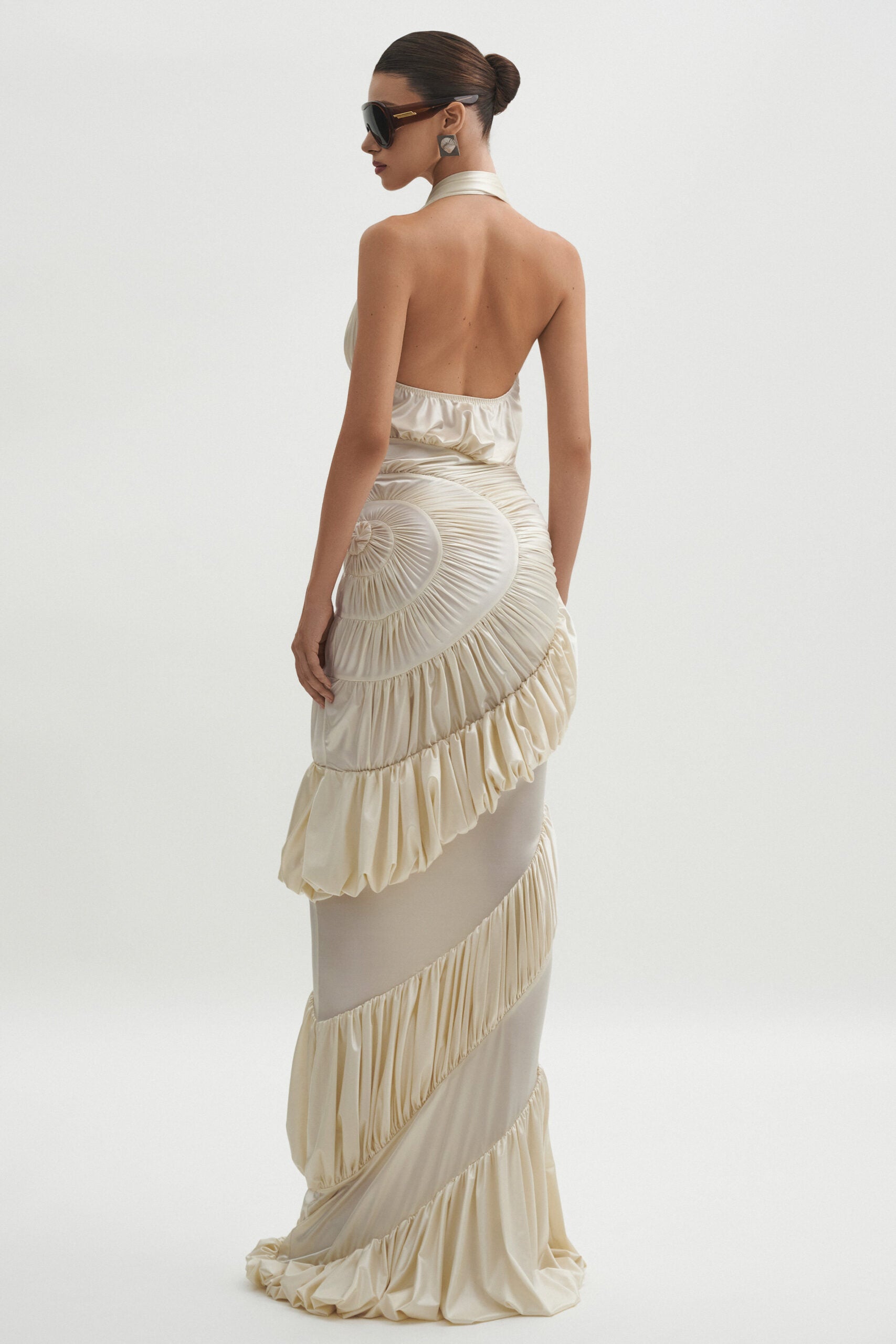 Ammonite – Silk Spandex Gown