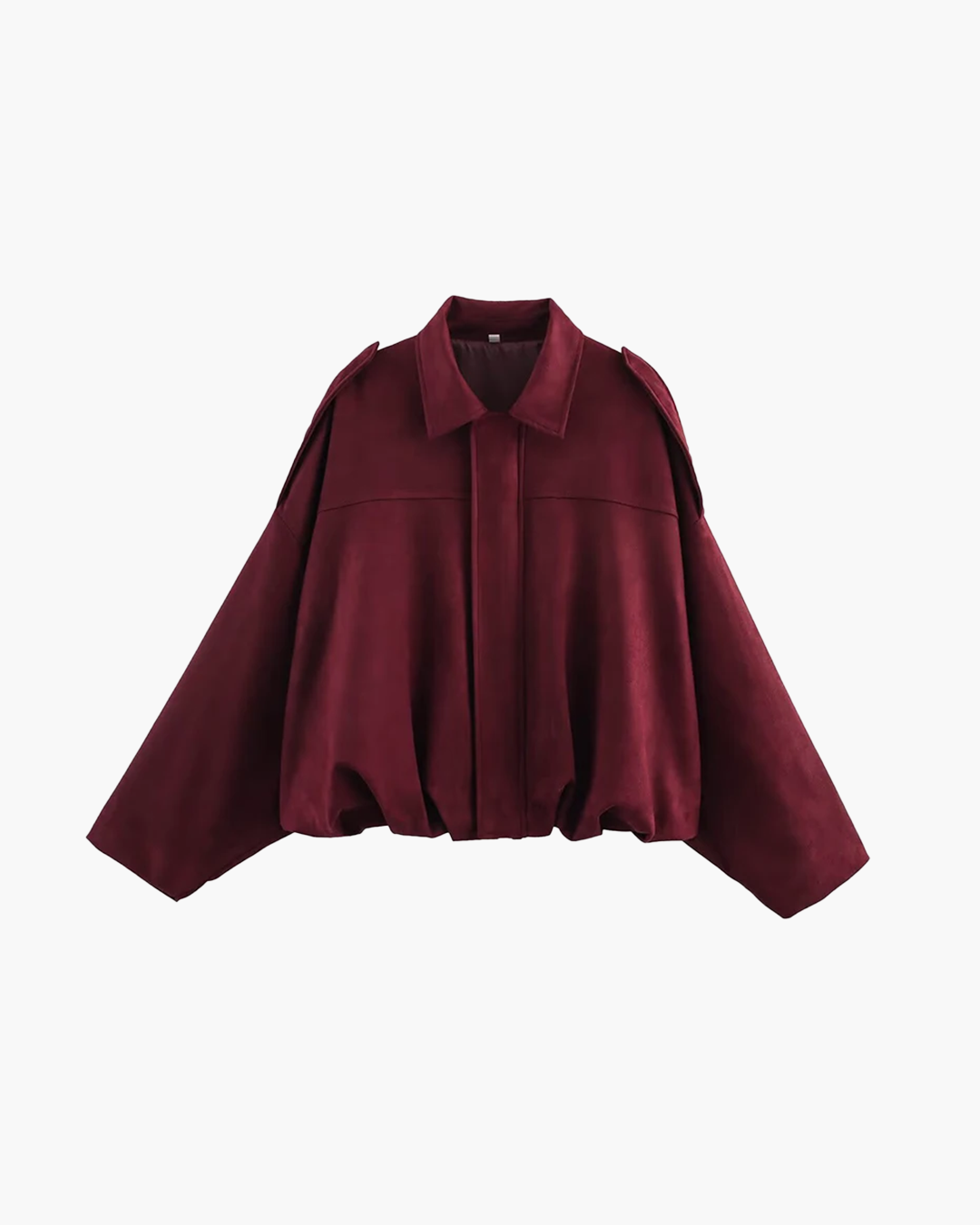 Amber Suede Bomber Jacket