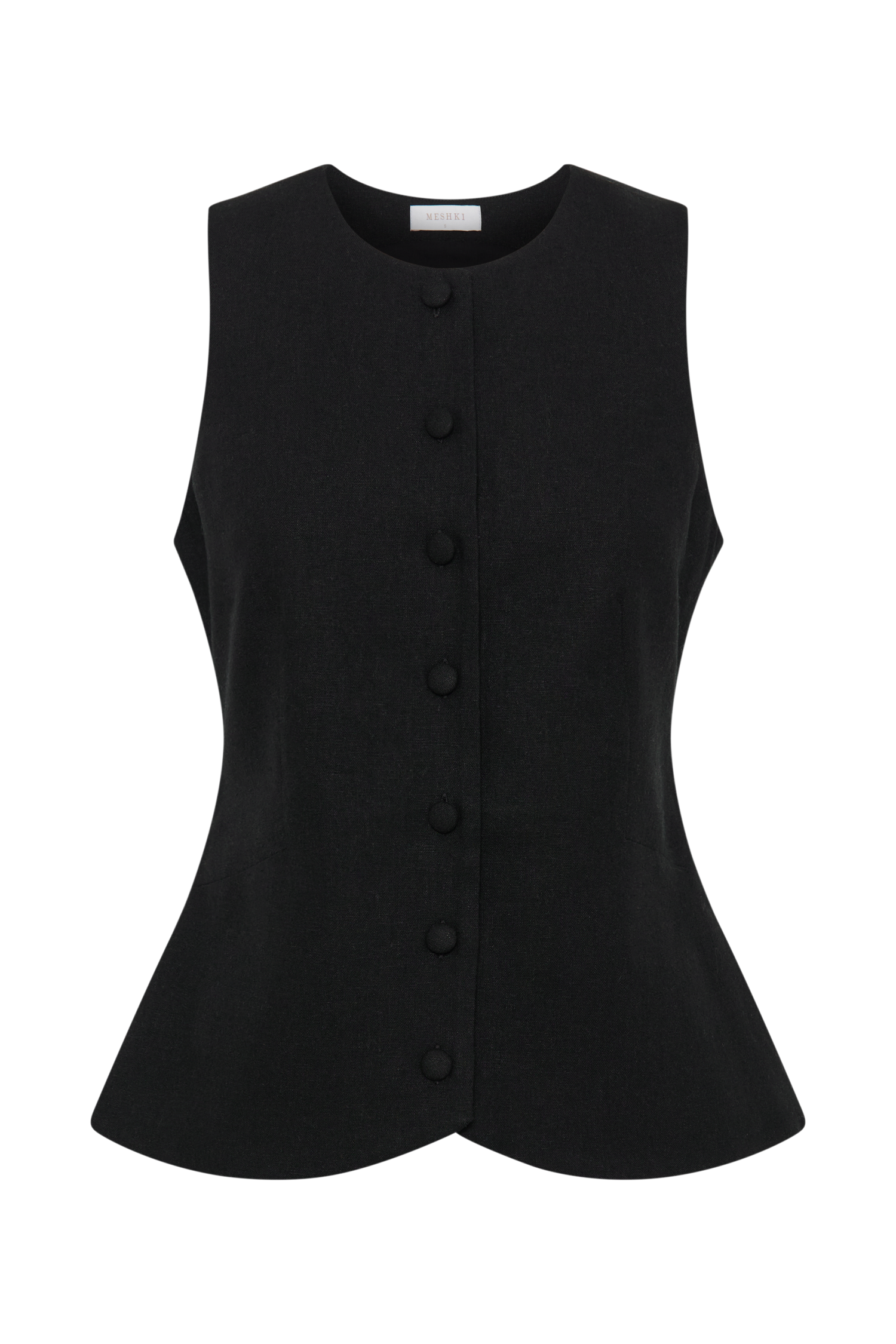 Laurence Sleeveless Longline Top