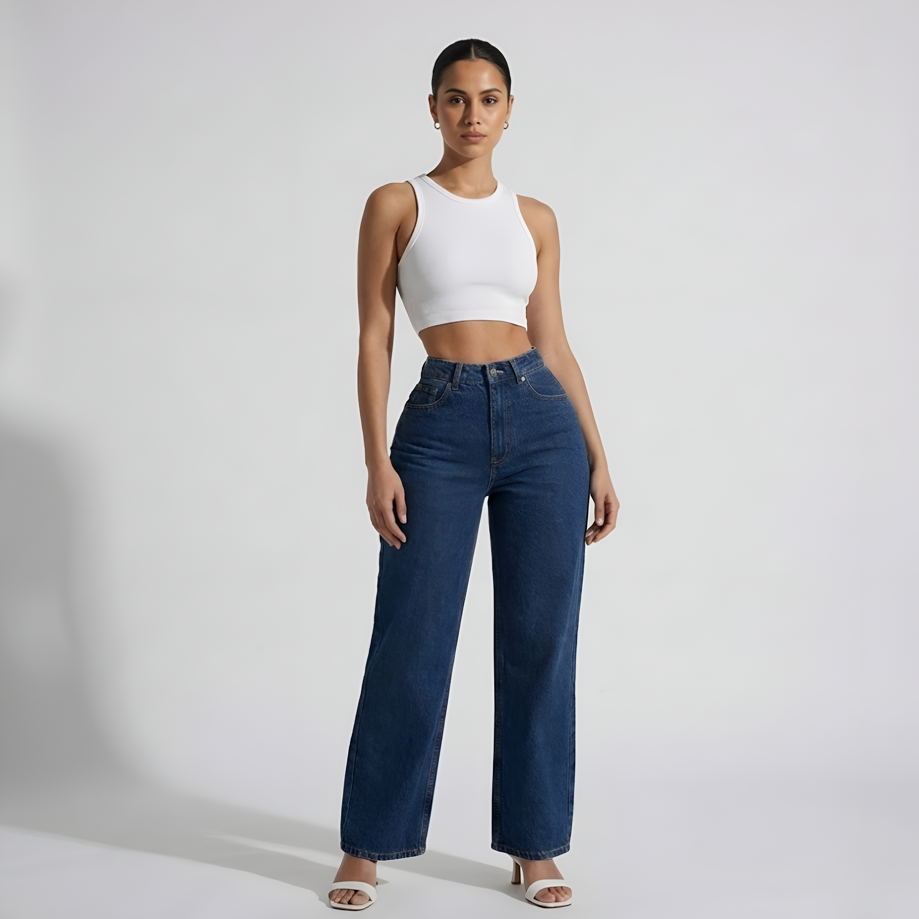 Butt Lifting Straight Jeans