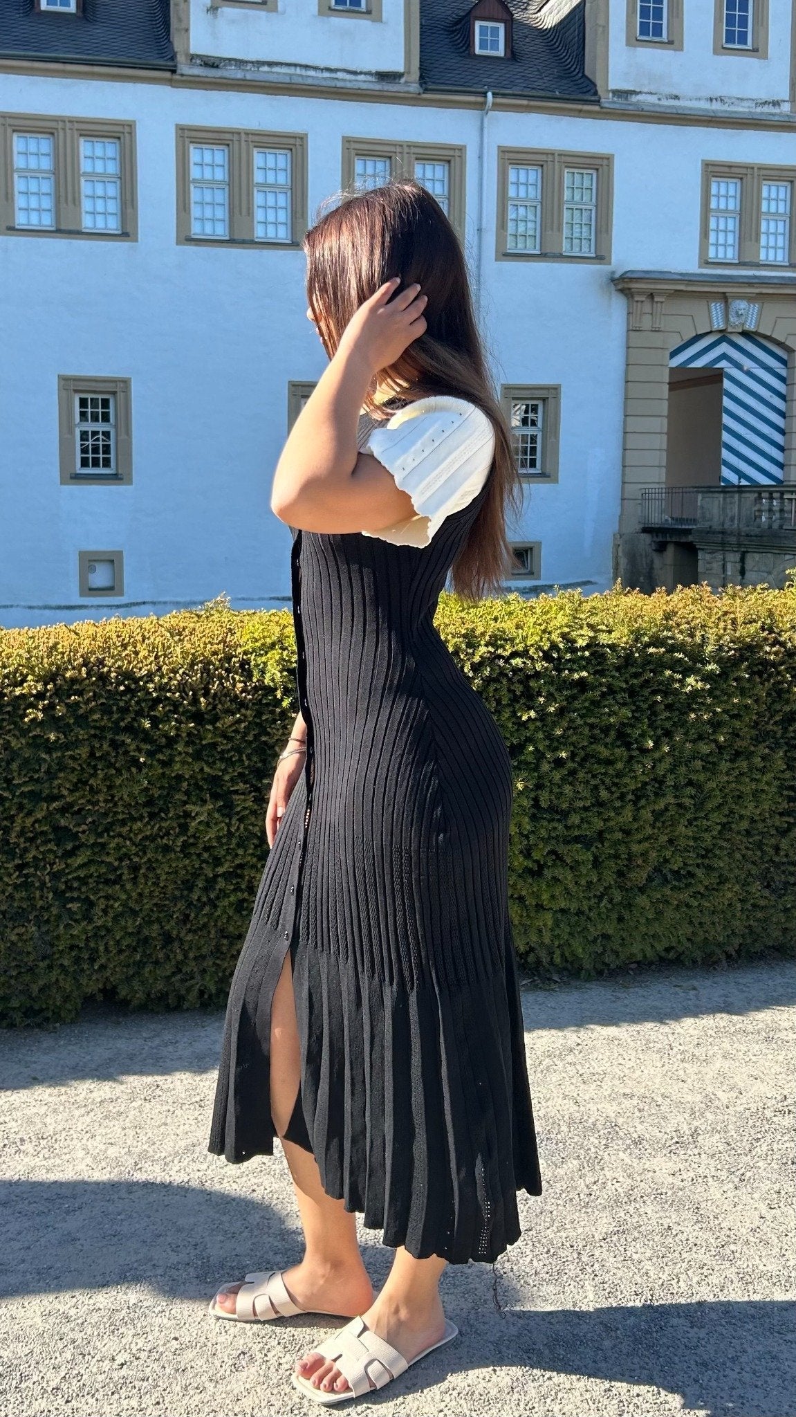 Claire Luxe Tweed Dress