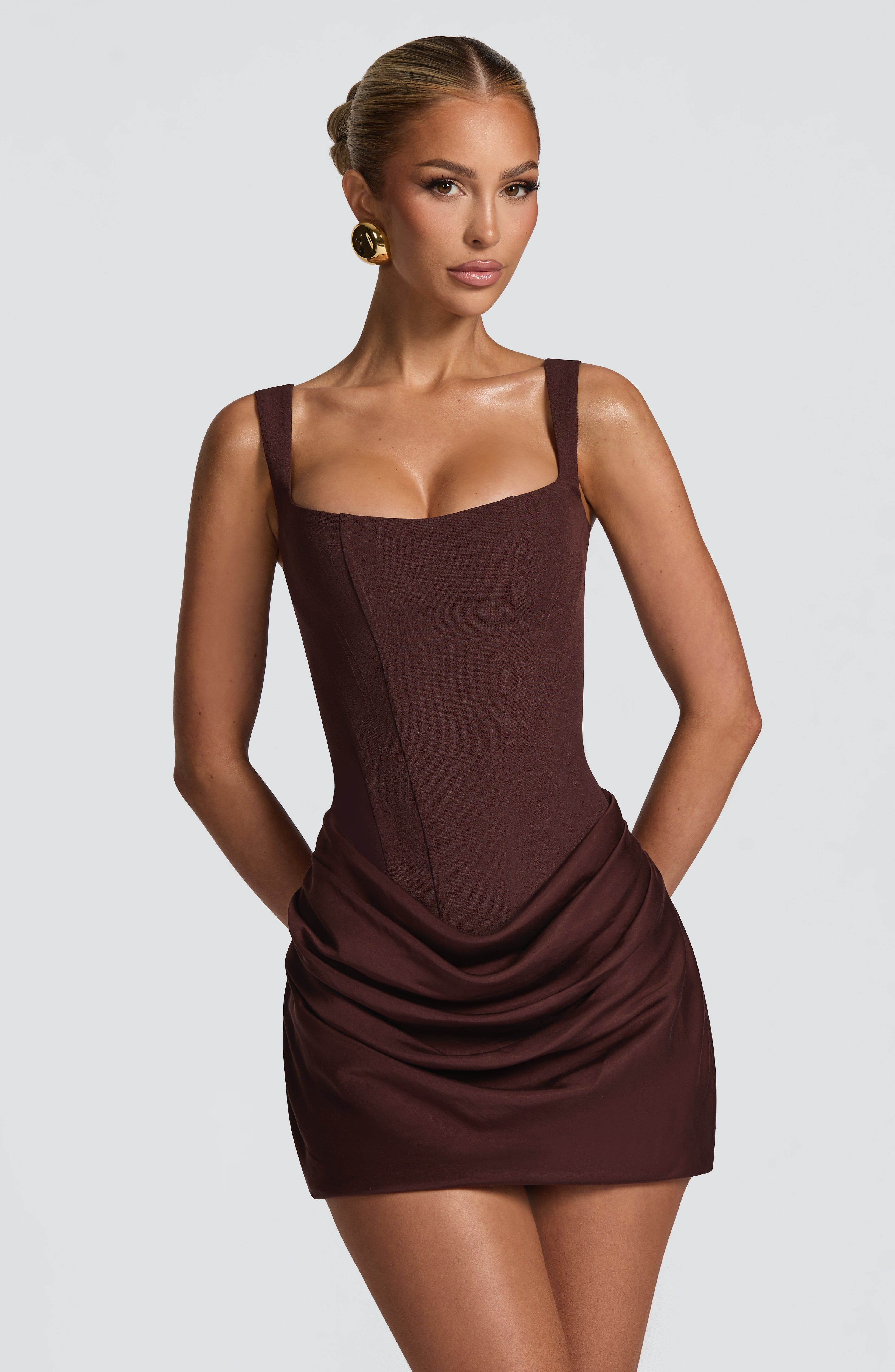 Seraphina | Satin Mini Dress