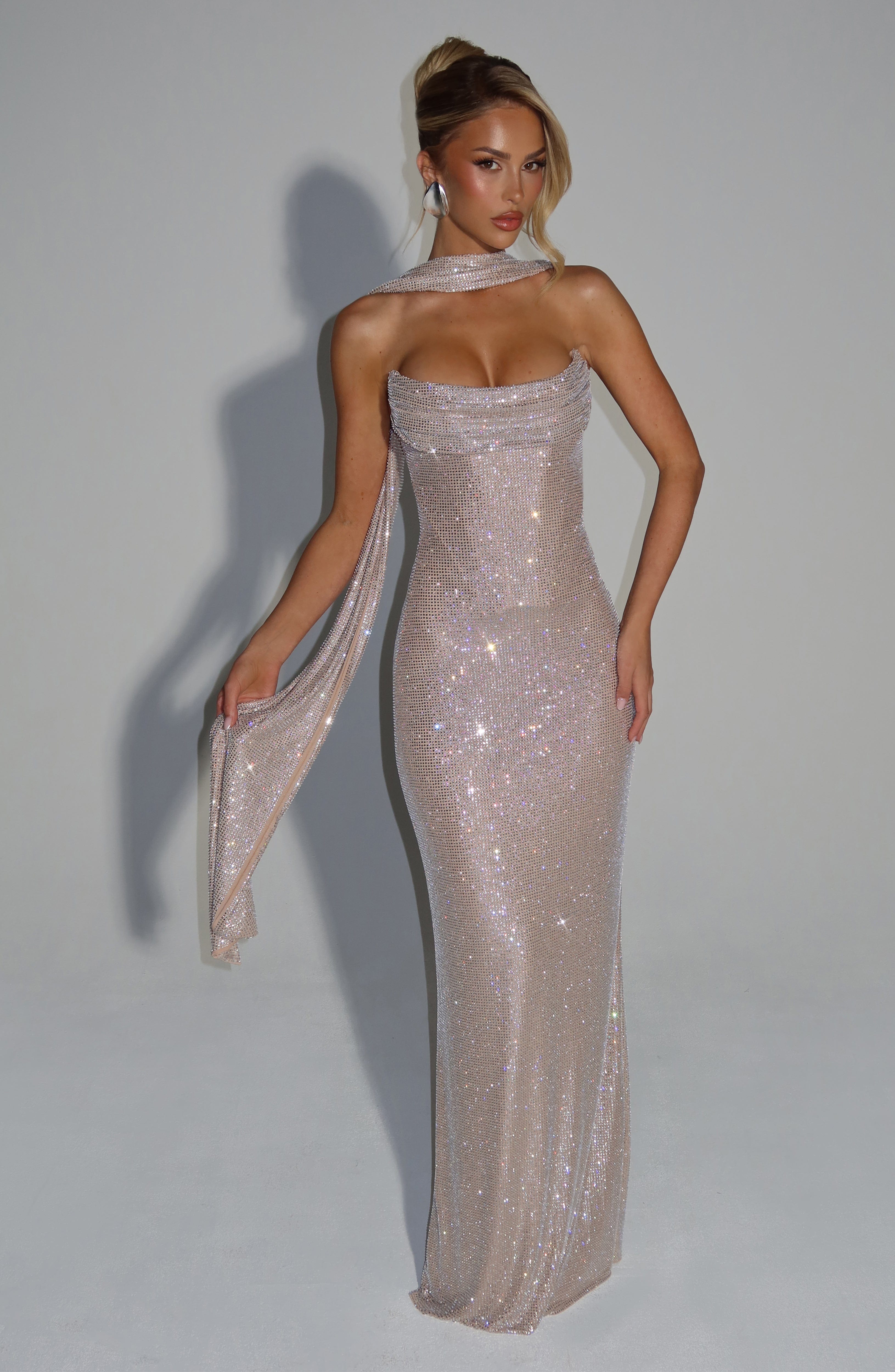MiraMi Maxi Dress - Nude
