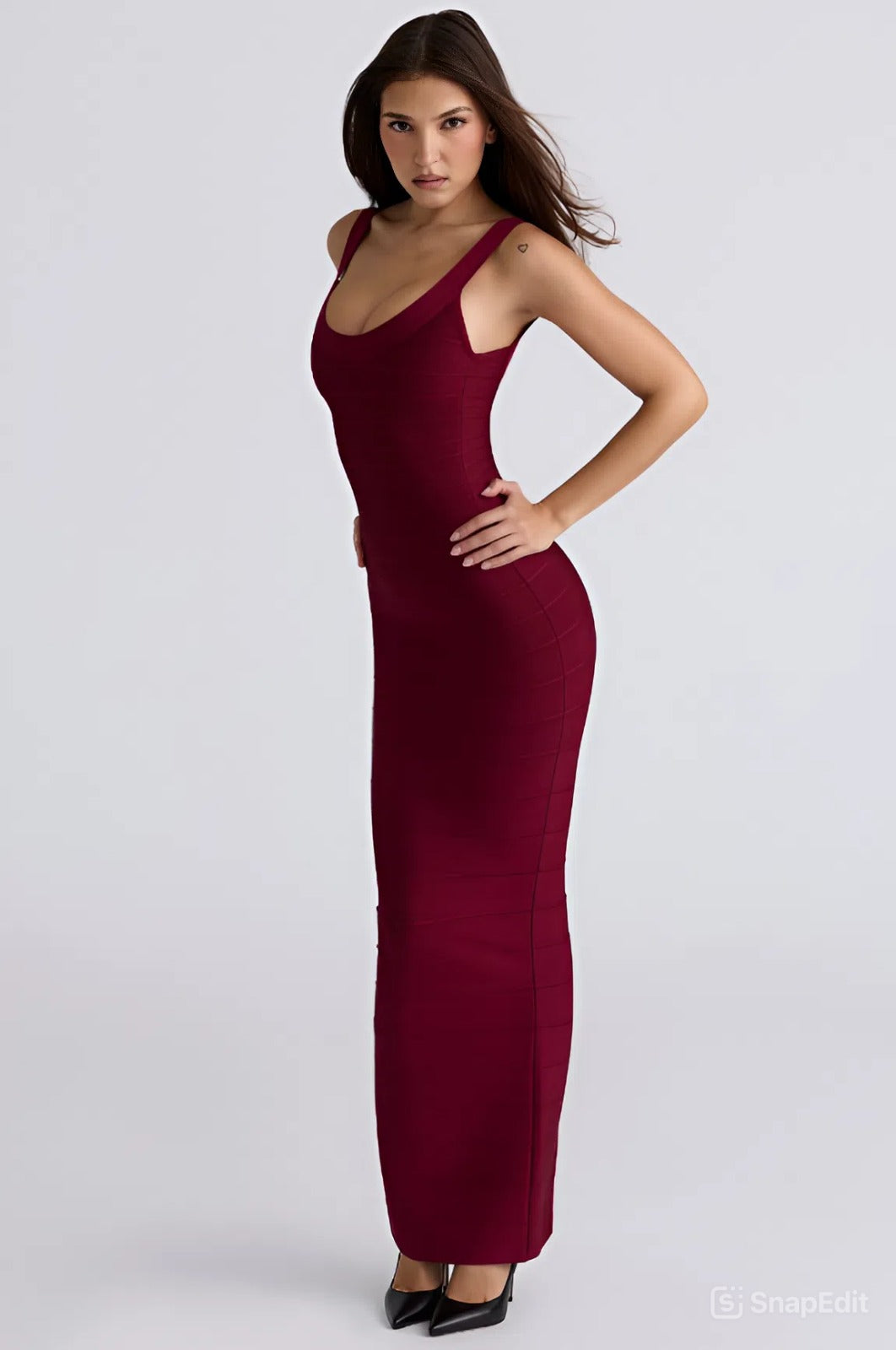 Bandage Maxi Dress