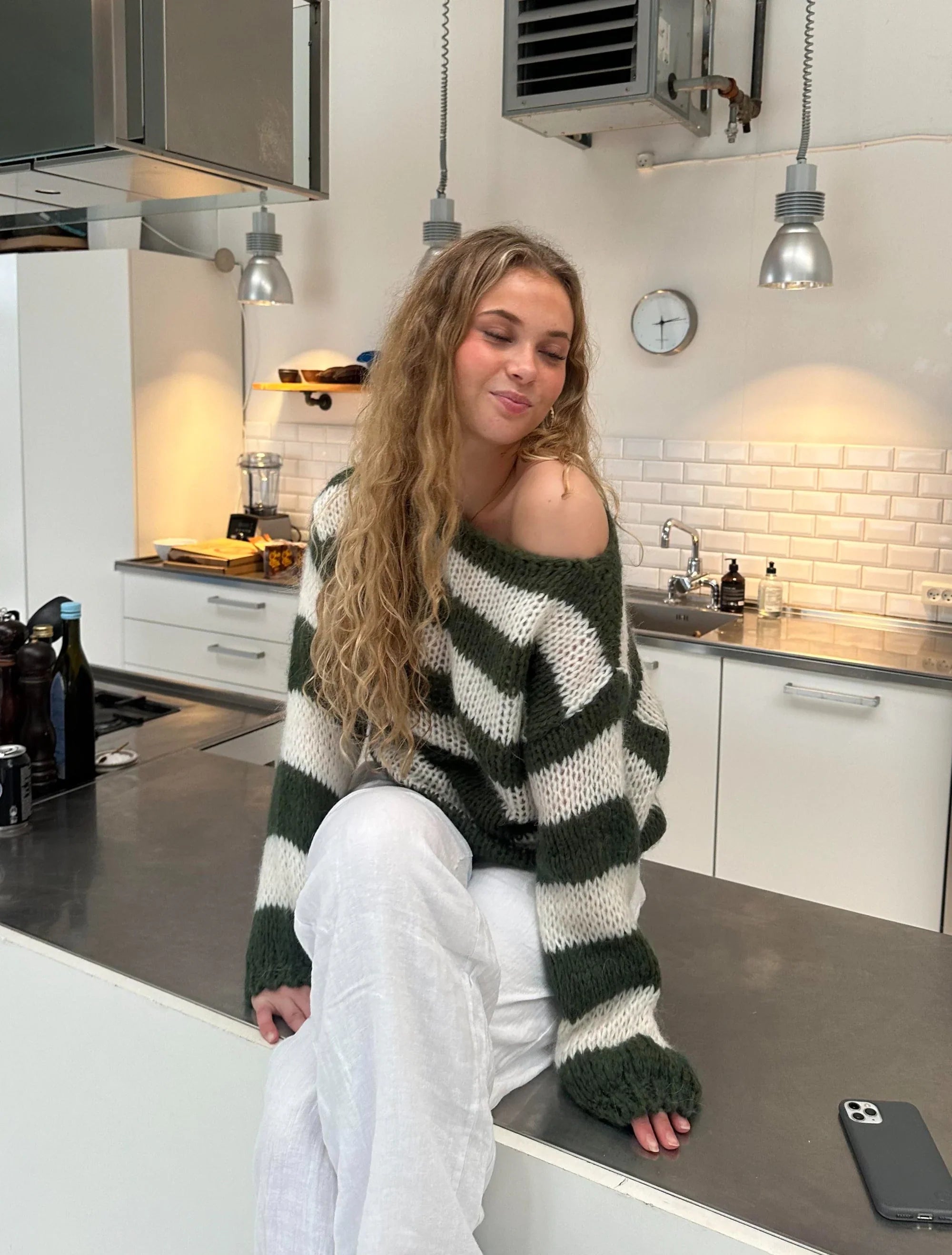 Ace Comfy Striped Sweater