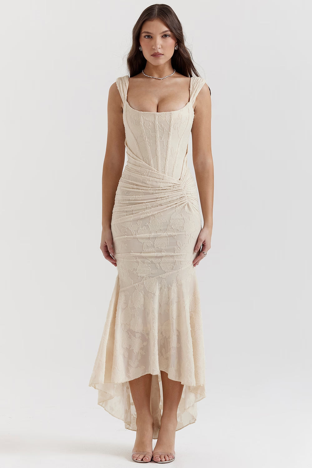Aveline | Asymmetric Maxi Dress