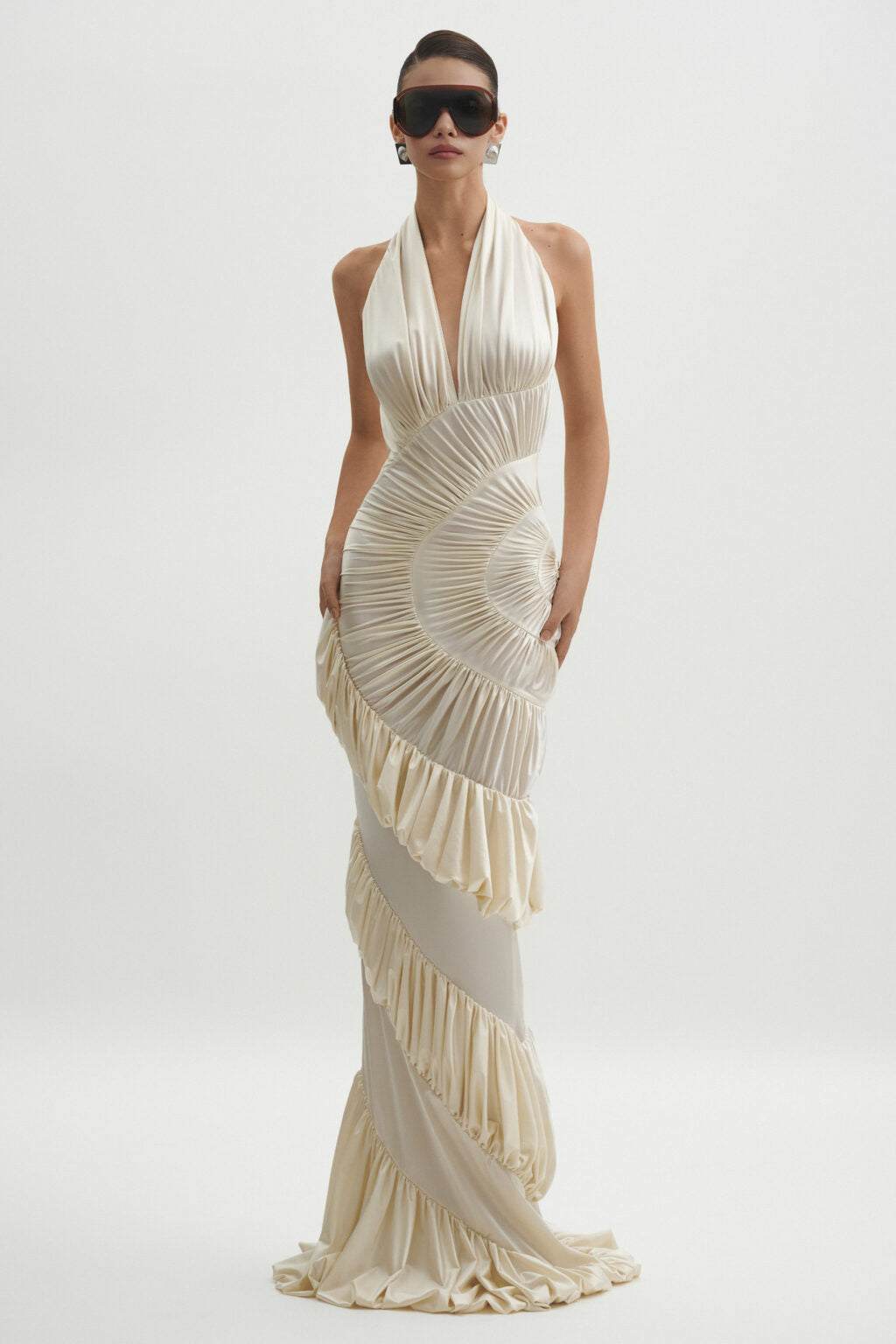 Ammonite – Silk Spandex Gown
